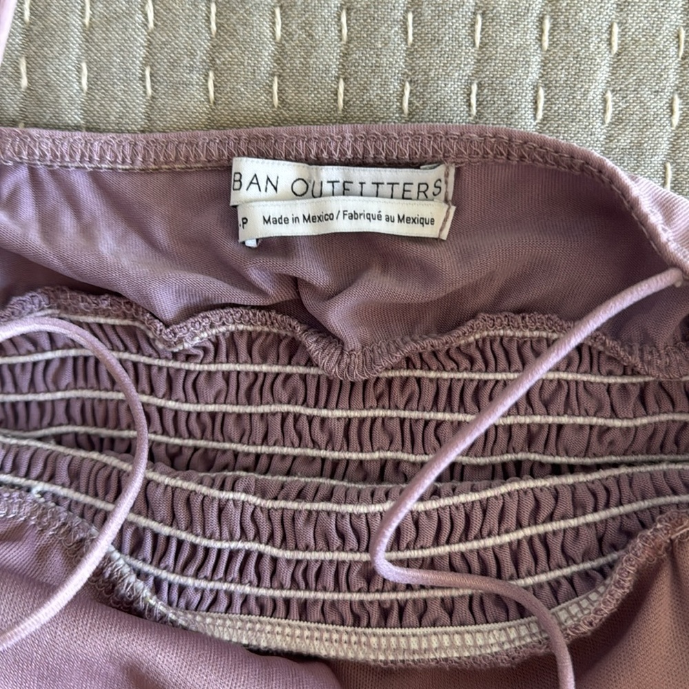 Urban outfitters lilac milkmaid crop top cami - Picture 5 of 5